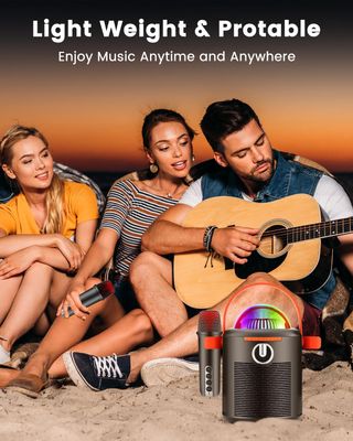 Karaoke ALPOWL con altavoces