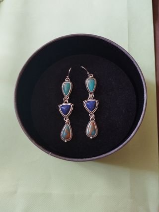 Pendientes turquesa | azul