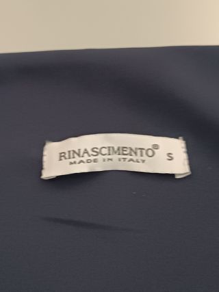 Rinascimento abito elegante blu, tg S