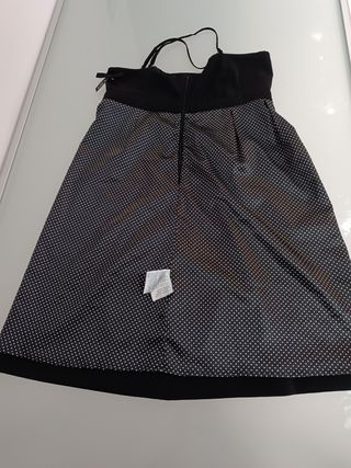 Twin-set abito nero spalline sottili