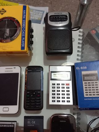 Lote electrónica vintage.
