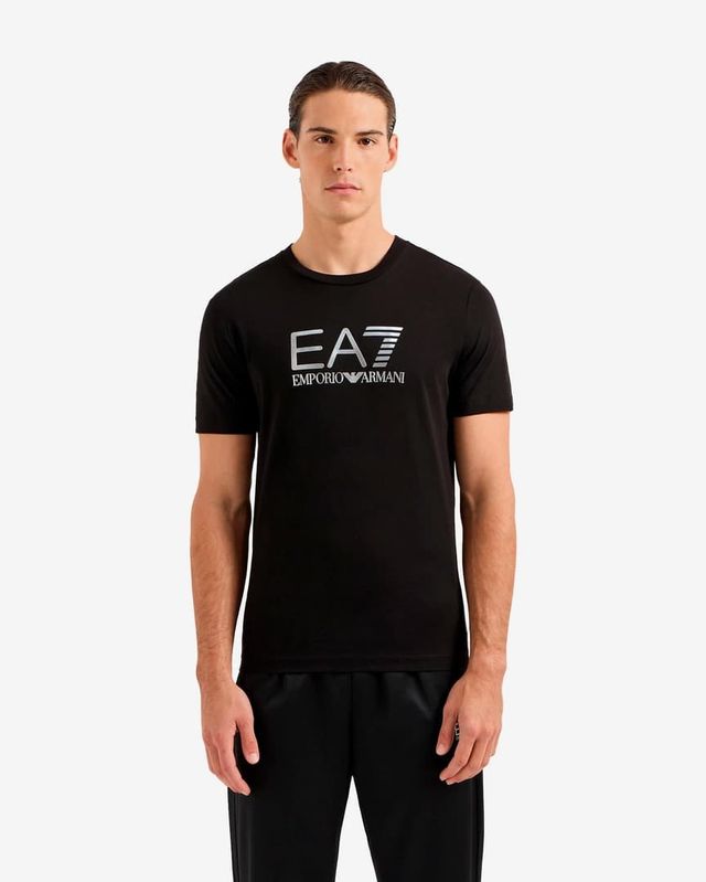 Camiseta Emporio Armani EA7 Big Logo Metalizada.