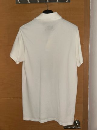 Polo Pull&Bear blanco talla M