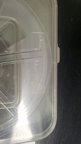 Contenitore bobina Brecede e tabella di posa Agfa
