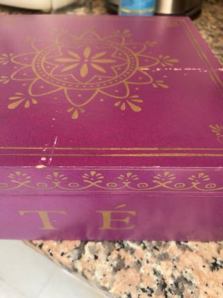Caja Decorativa Mandala para organizar infusiones