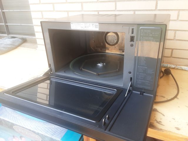 Horno -  Microondas LG MJ3965BPS - Negro