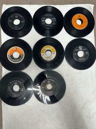 12 dischi vinili 7'' anni '60