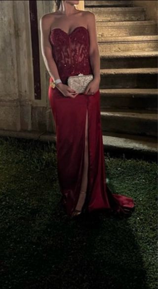 Splendido abito rosso Sherri Hill