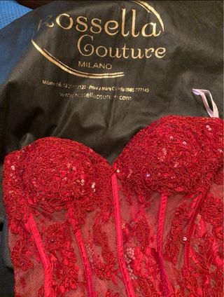 Splendido abito rosso Sherri Hill