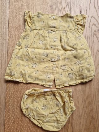 Conjunto bebé verano - Amarillo