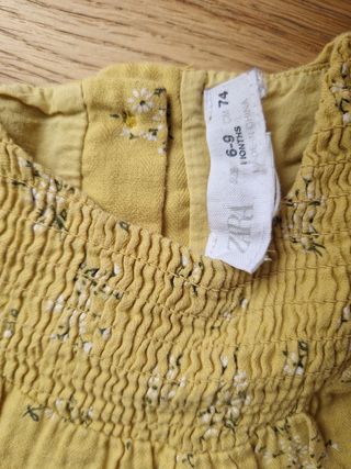 Conjunto bebé verano - Amarillo