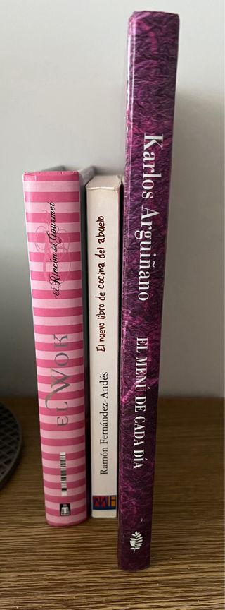 Lote libros de cocina