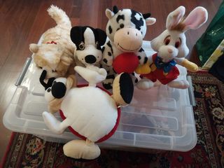 5 Peluches Variados en lote