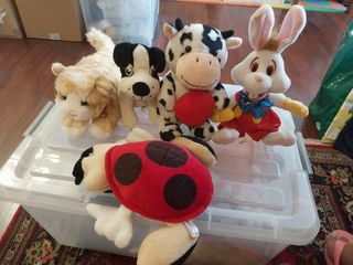 5 Peluches Variados en lote