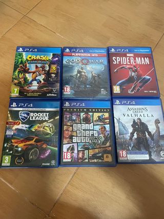 PS4 (Play Station 4) + 6 giochi