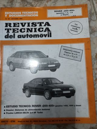 Revista técnica Rover