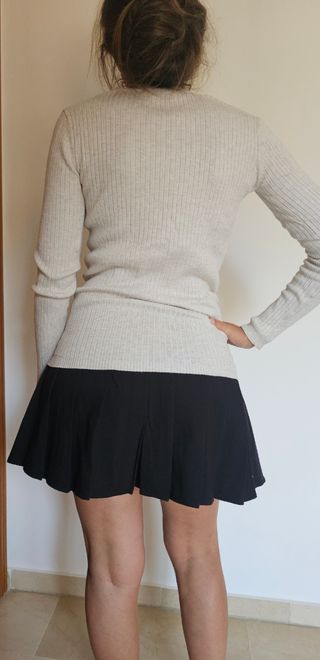 Suéter rebeca beige