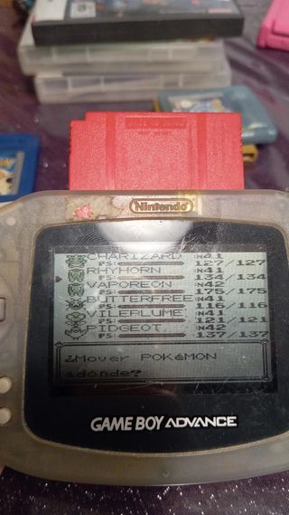Pokémon Rojo Fuego - Game Boy