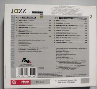 2 CDs Jazz España - Pedro Iturralde