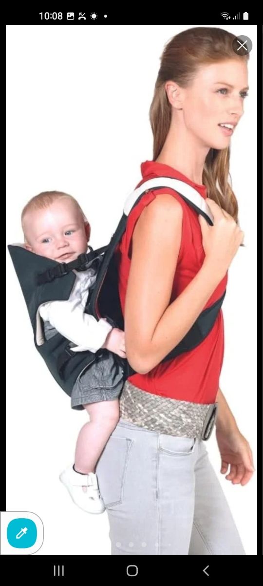 Arnés bebé varias posiciones