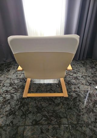 Silla IKEA POANG beige