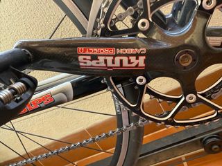 Bicicleta carretera cola de carbono, Kupps 10v