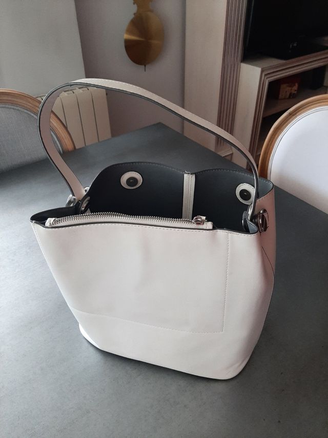 Bolso blanco polipiel