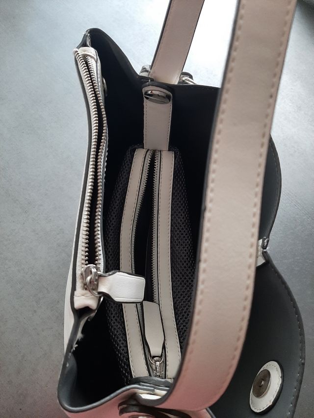 Bolso blanco polipiel
