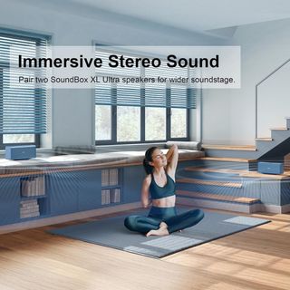 Altavoz 80W DOSS Soundbox Ultra,  Exclusivo AZUL