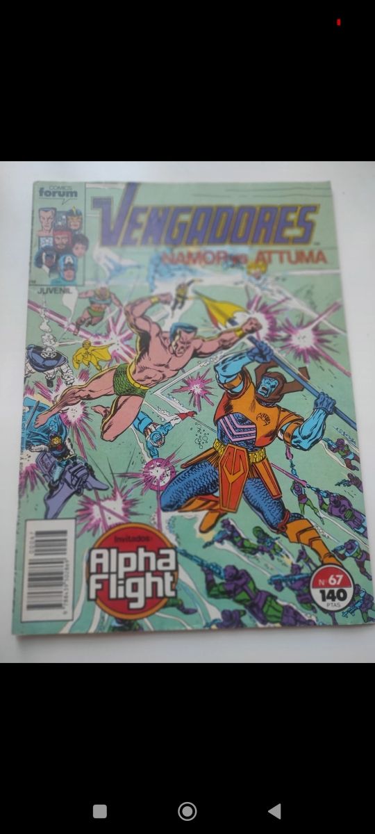 Vengadores nº 67 - Namor & Attuma