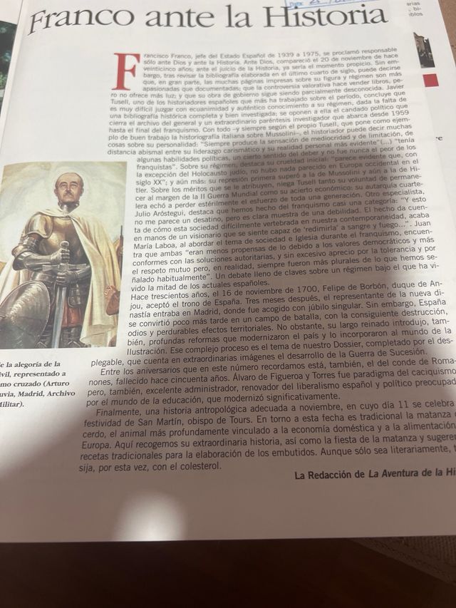 Revista divulgativa de historia contemporanea