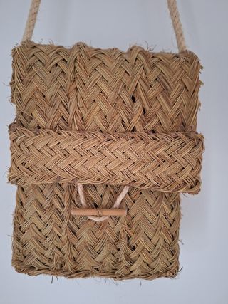 Bolso bandolera esparto