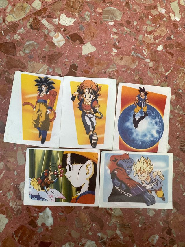 5 adesivi adesivi Goku