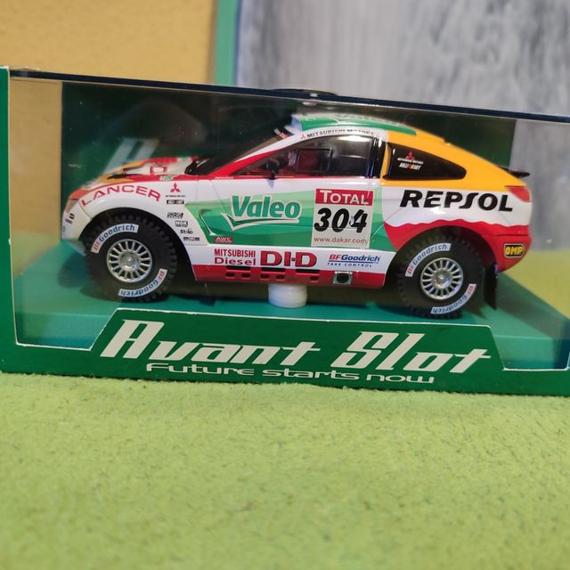 Lote  2 coches Avant Slot Mitsubishi  lancer raid