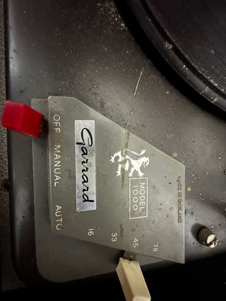 Stereo Garrard model 1000 
vintage anni '60