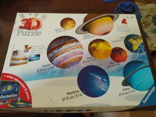 Puzzle 3D Pianeti - Sistema Solare