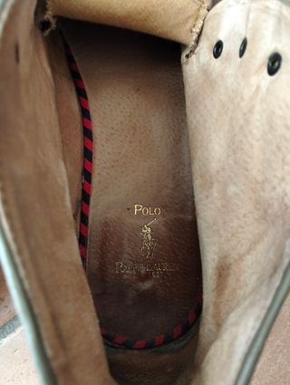 Scarpe Ralph Lauren Polo Beige Tg.44