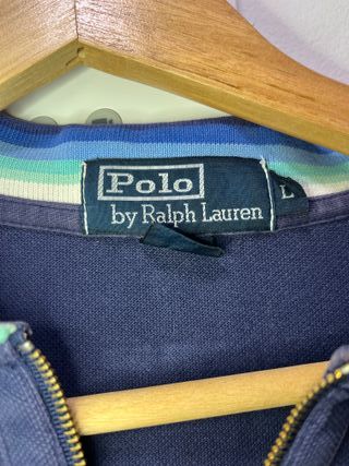 Polo Ralph Lauren Piqué Azul