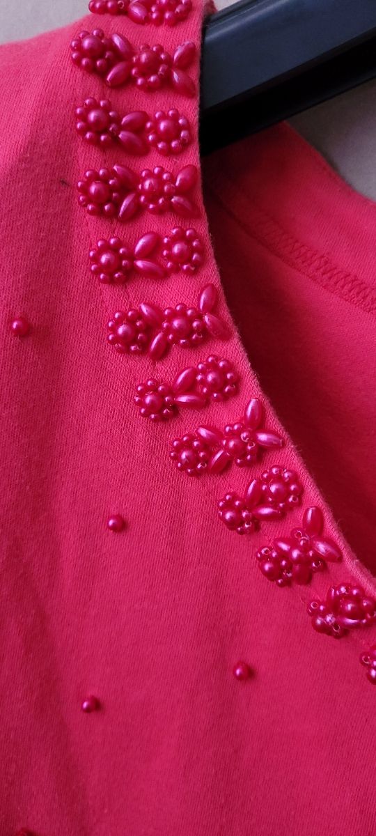 Camiseta Cortefiel roja - Talla L