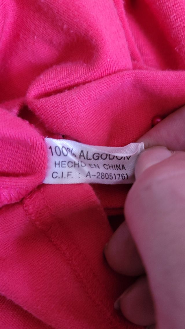 Camiseta Cortefiel roja - Talla L