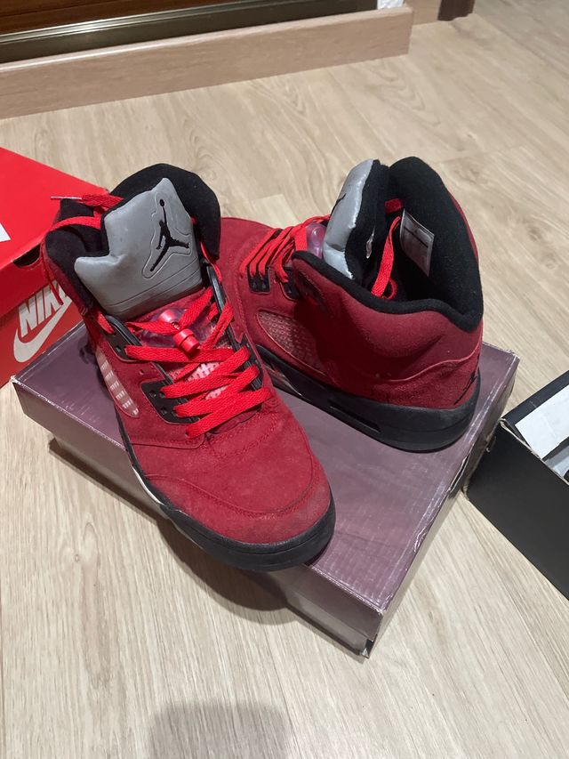 Air Jordan 5 Retro - rojas