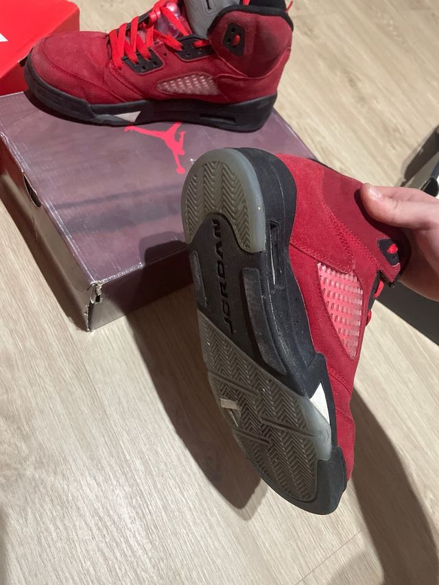 Air Jordan 5 Retro - rojas