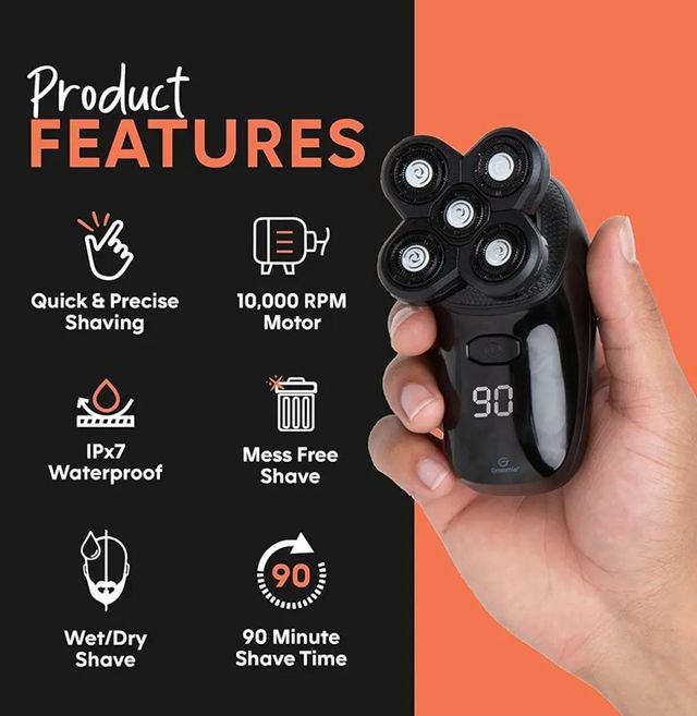 Groomie BaldiePro - Afeitadora eléctrica