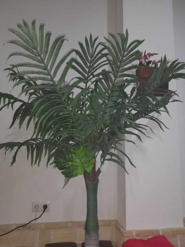 2 Palmeras Artificiales Decoración.