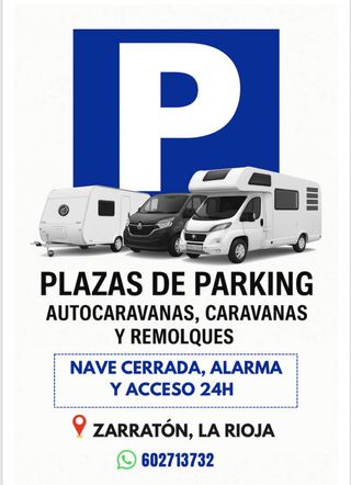Parking cubierto para Caravanas Autocaravanas
