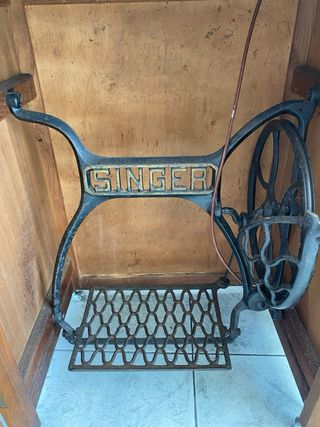 Máquina coser Singer Antigua