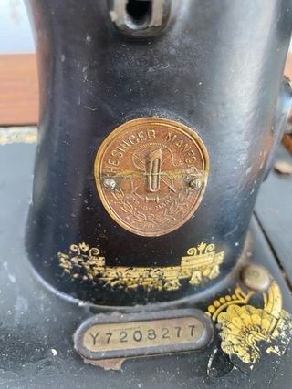 Máquina coser Singer Antigua