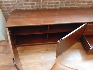 Mueble bajo vintage 3 módulos separables.