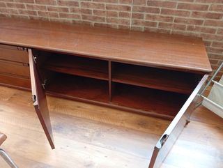 Mueble bajo vintage 3 módulos separables.