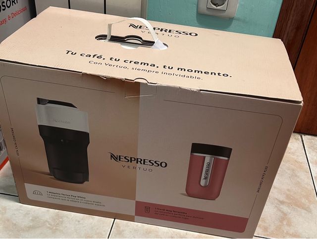 Cafetera Nespresso Vertuo Pop White